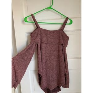 Off the shoulder sweater